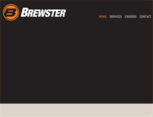 Tablet Screenshot of brewster-co.com